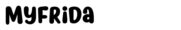 Myfrida font preview